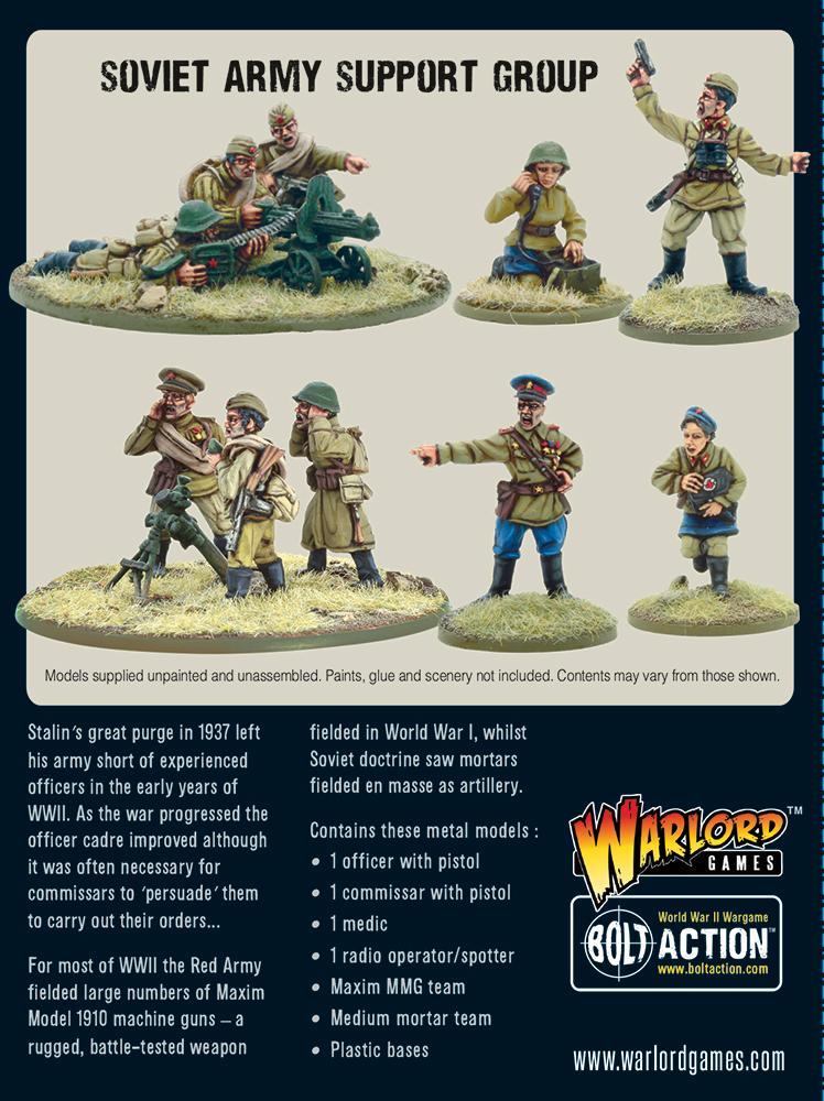 Bolt Action: Soviet Army Support Group (EN)