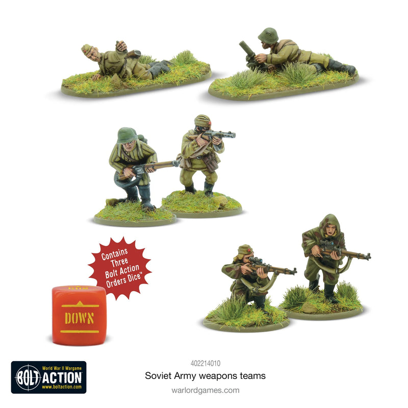 Bolt Action: Soviet Army Weapons Teams (EN)
