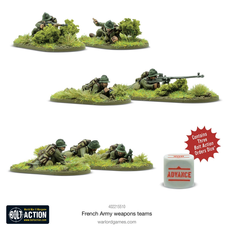 Bolt Action: French Army Weapons Teams (EN)