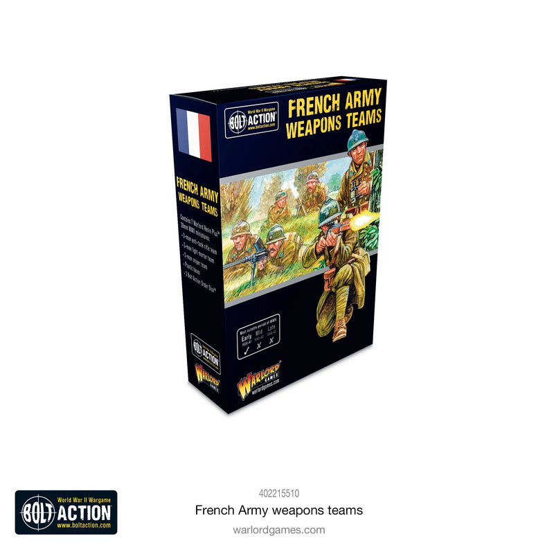 Bolt Action: French Army Weapons Teams (EN)