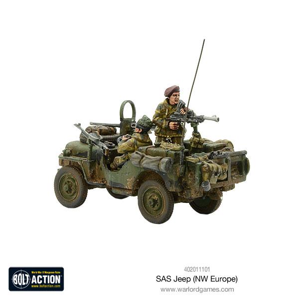 Bolt Action: Jeep SAS (Europe Du Nord-Ouest)