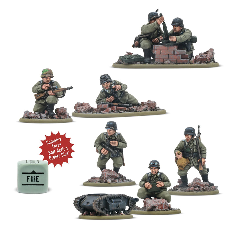 Bolt Action: German Veteran Infantry Weapons Teams (EN)