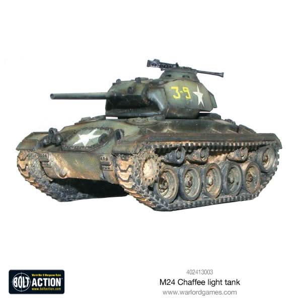 Bolt Action: M24 Chaffee, Char Léger Américain (EN) (Précommande)