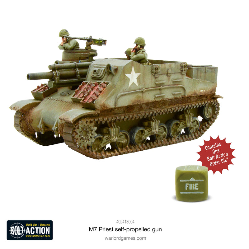 Bolt Action: M7 Priest Self-Propelled Gun (Preorder)