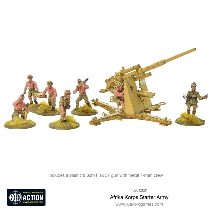 Bolt Action : Armée de départ Afrika Korps (Précommande)
