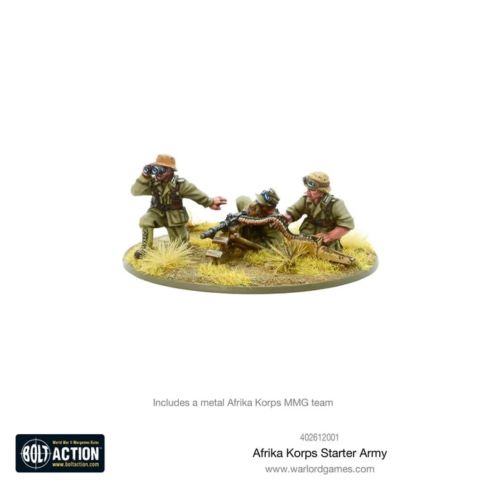 Bolt Action : Armée de départ Afrika Korps (Précommande)