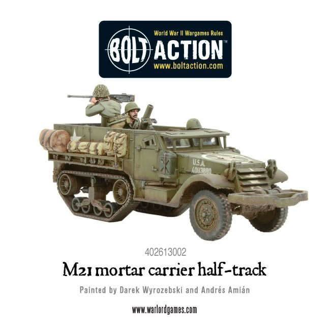 Bolt Action: M21 Mortar Carrier Half-Track (EN)(Preorder)