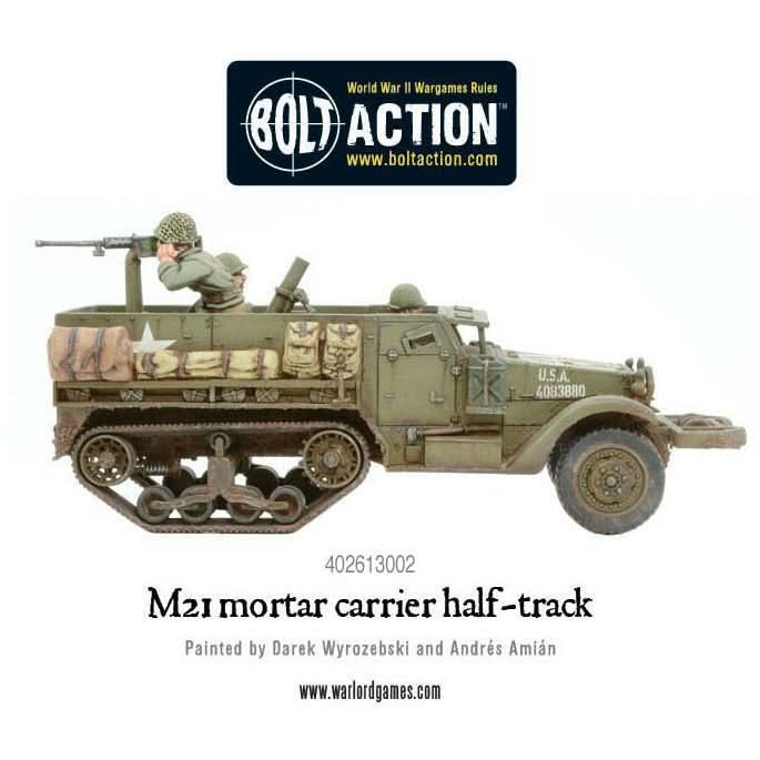Bolt Action: M21 Mortar Carrier Half-Track (EN)(Preorder)