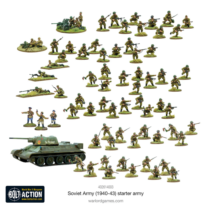 Bolt Action: Soviet Army (1940-43) Starter Army (EN)