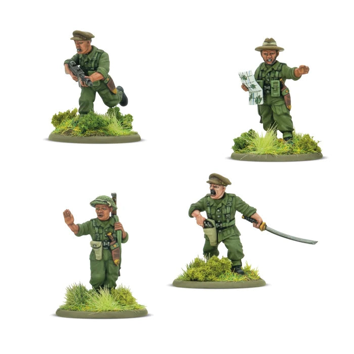 Bolt Action: Commandants De Peloton Gurkha