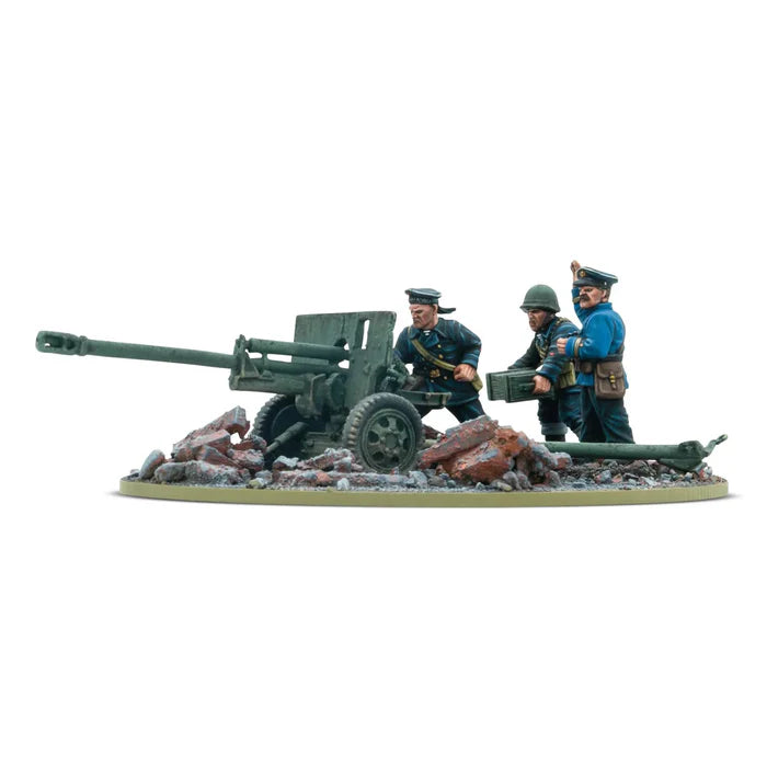 Bolt Action : Canon Divisionnaire ZiS-3 Avec Équipage De Brigade Navale Soviétique (Précommande)
