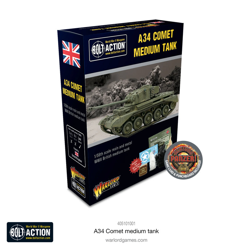 Bolt Action: Char Moyen A34 Comet (Anglais)