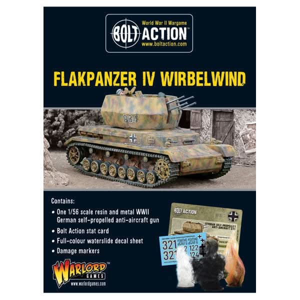 Bolt Action: Flakpanzer IV Wirbelwind (Resin) (Preorder)