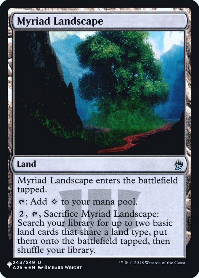 Myriad Landscape [Secret Lair: Heads I Win Tails You Lose]