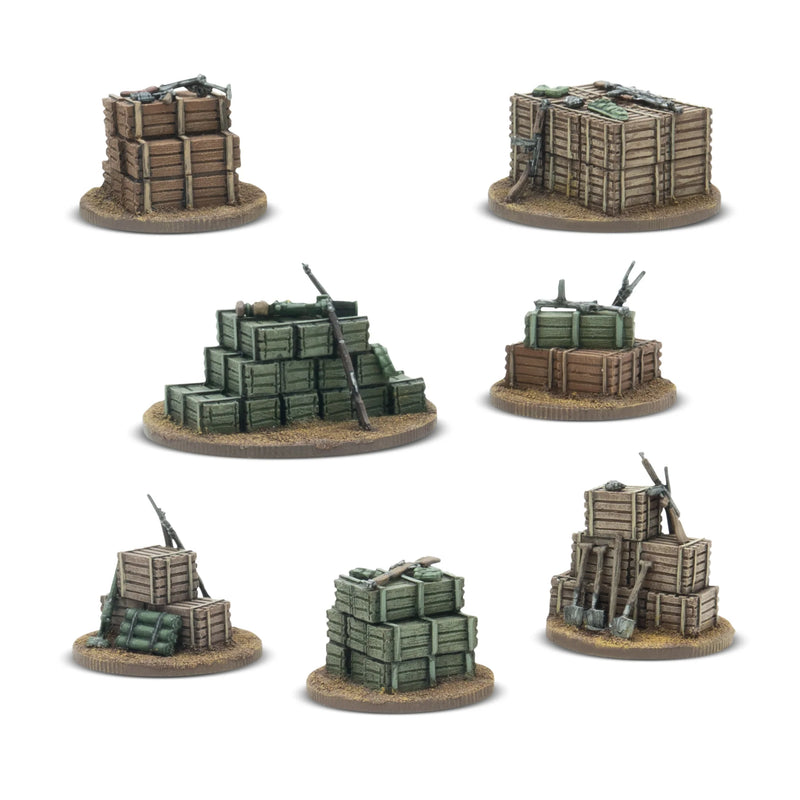 Bolt Action: Ensemble De Marqueurs D'Objectif Pour Bolt Action et Konflikt 47- Grande Bretagne (Précommande)