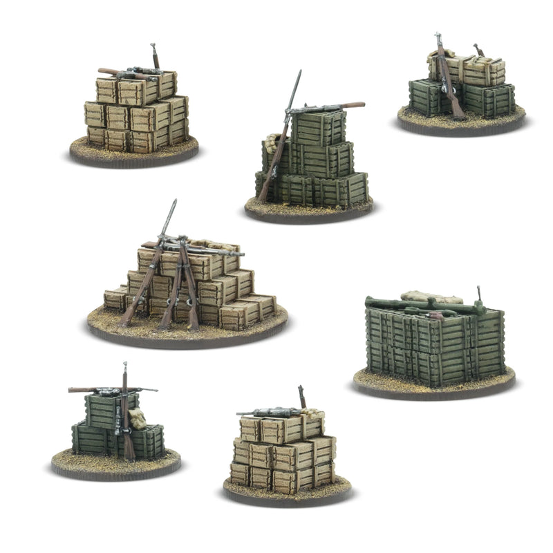 Bolt Action: Ensemble De Marqueurs D'Objectif Pour Bolt Action et Konflikt 47- États-Unis (Précommande)