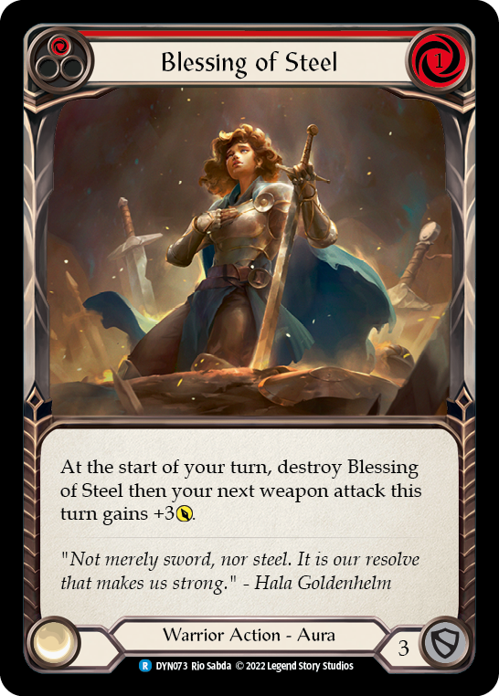 Blessing of Steel (Red) [Dynasty]