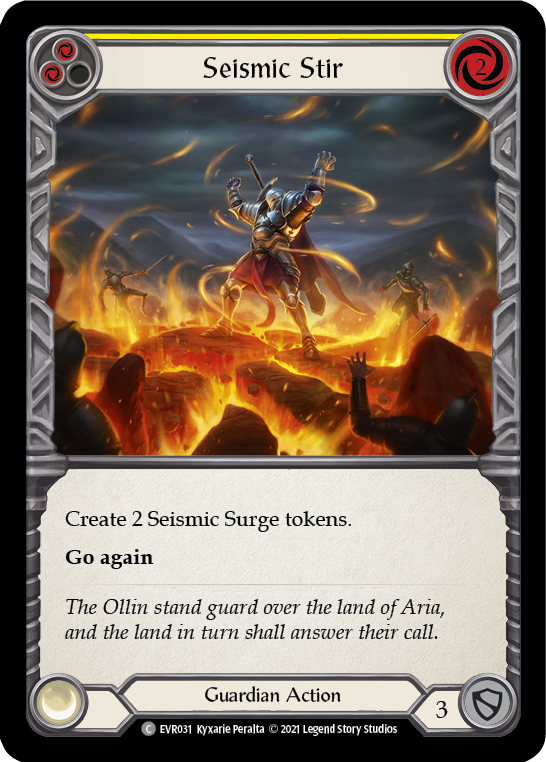 Seismic Stir (Yellow) [Everfest] 1st Edition Normal