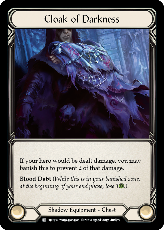 Cloak of Darkness [Dusk Till Dawn] Cold Foil