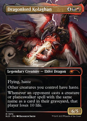 Dragonlord Kolaghan (1972) [Secret Lair Drop] Reverse