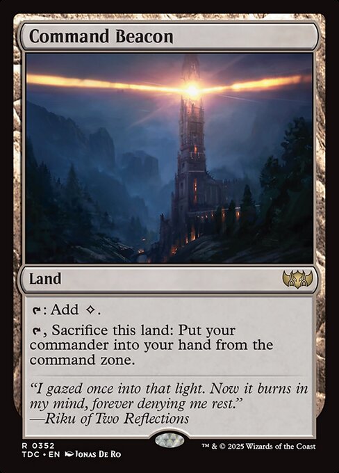 Command Beacon (352) [Tarkir: Dragonstorm Commander]