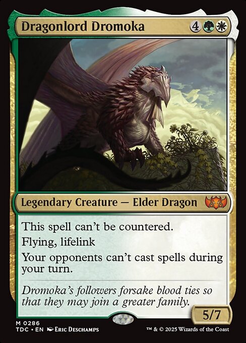 Dragonlord Dromoka (286) [Tarkir: Dragonstorm Commander]