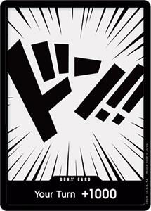 DON!! Card // One Piece Film RED Promo [Romance Dawn]