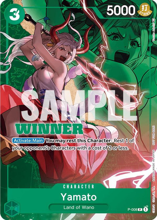 Yamato - P-008 (Winner Pack Vol. 1) [One Piece Promotion Cards]