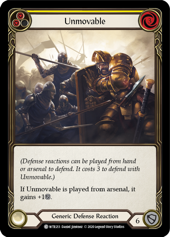 Unmovable (Yellow) [Welcome to Rathe Unlimited] Unlimited Normal