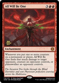All Will Be One (118) [Prerelease Cards]