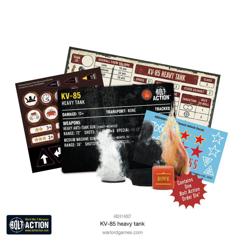 Bolt Action: KV-85 Heavy Tank (EN)