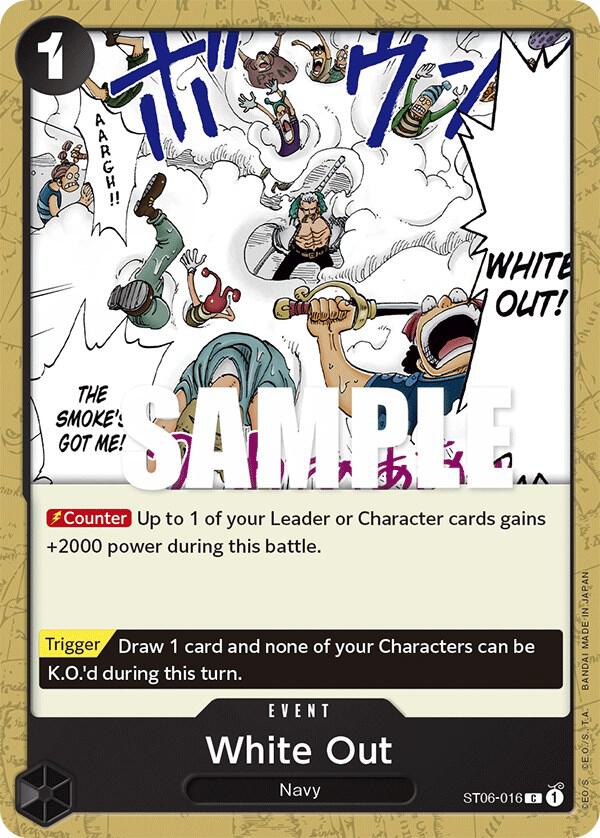 White Out (ST06-016) [Starter Deck 6: Absolute Justice]
