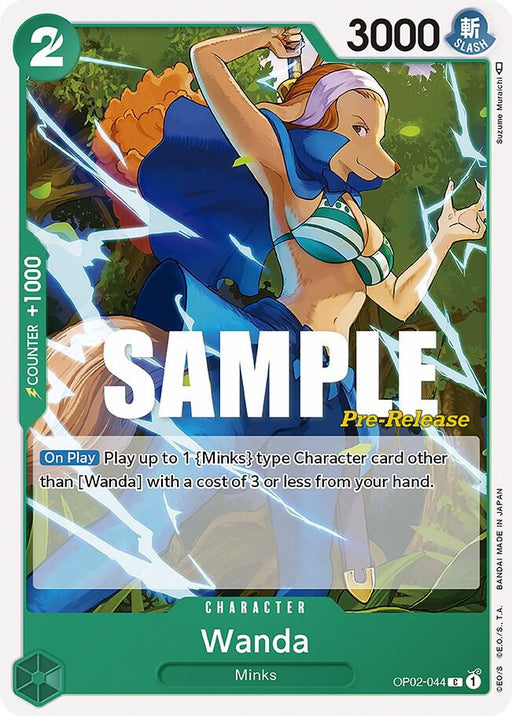 Wanda (OP02-044) [Paramount War Pre-Release Cards]