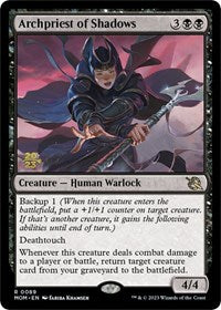 Archpriest of Shadows (89) [Prerelease Cards]