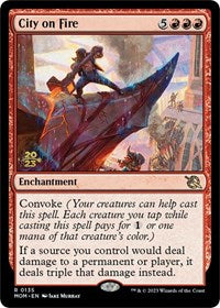 City on Fire (135) [Prerelease Cards]