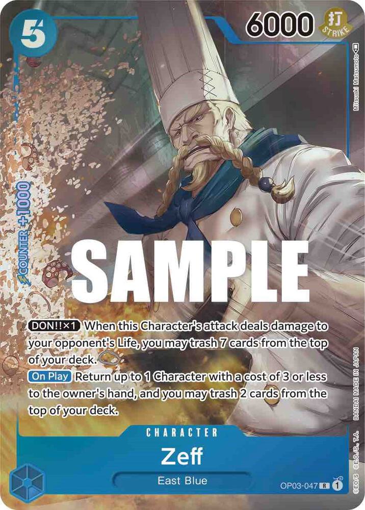 Zeff (Alternate Art) (OP03-047) [Pillars of Strength]