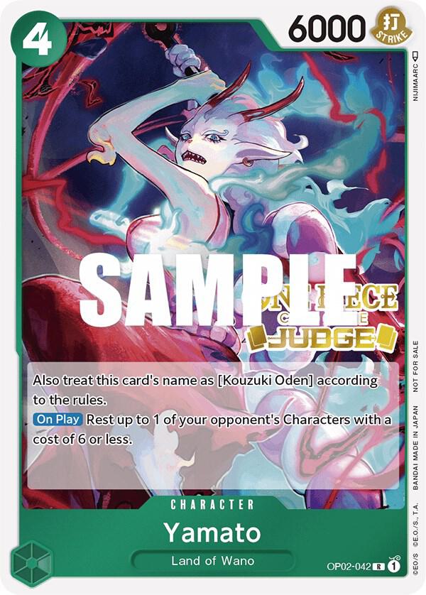 Yamato (Judge) (OP02-042) [One Piece Promotion Cards]