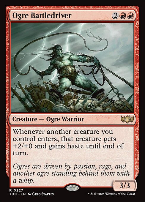 Ogre Battledriver (227) [Tarkir: Dragonstorm Commander]