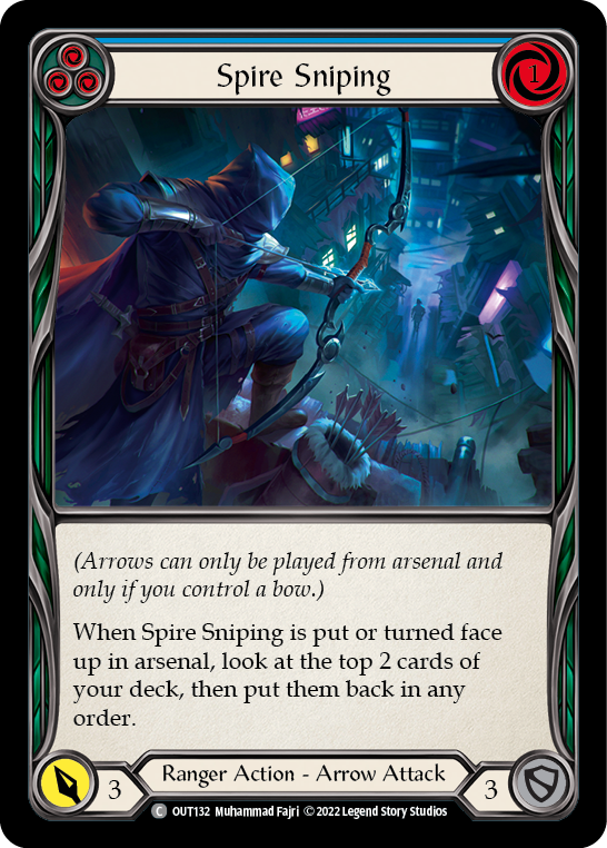 Spire Sniping (Blue) [Outsiders]