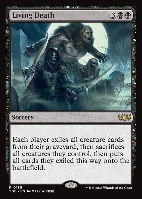 Living Death (185) [Tarkir: Dragonstorm Commander]