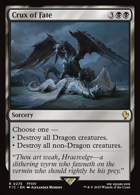 Crux of Fate (275) [Final Fantasy Commander]