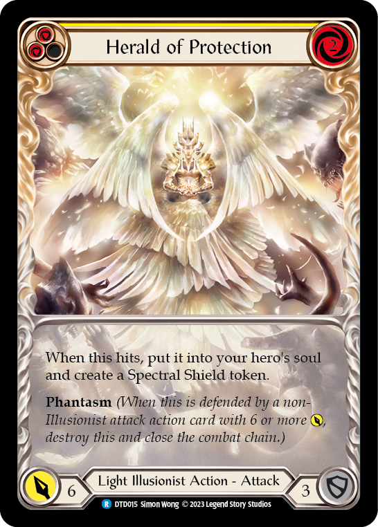 Herald of Protection (Yellow) [Dusk Till Dawn]