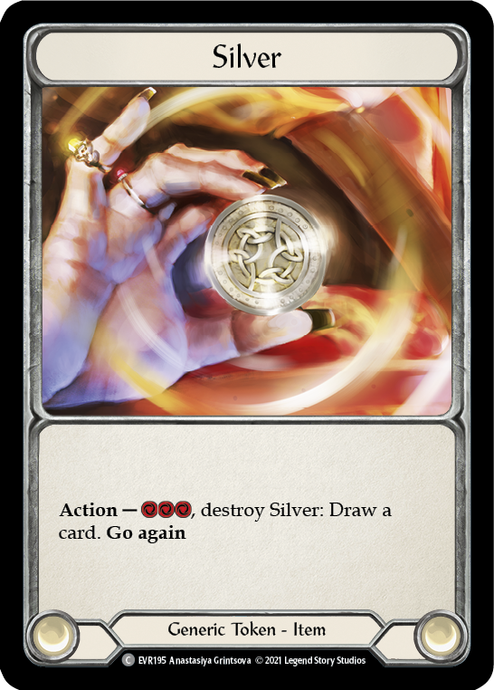 Silver [Everfest] 1st Edition Rainbow Foil