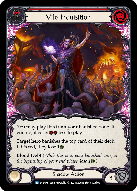 Vile Inquisition (Red) [Dusk Till Dawn]