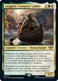 Aragorn, Company Leader (191) [Prerelease Cards]