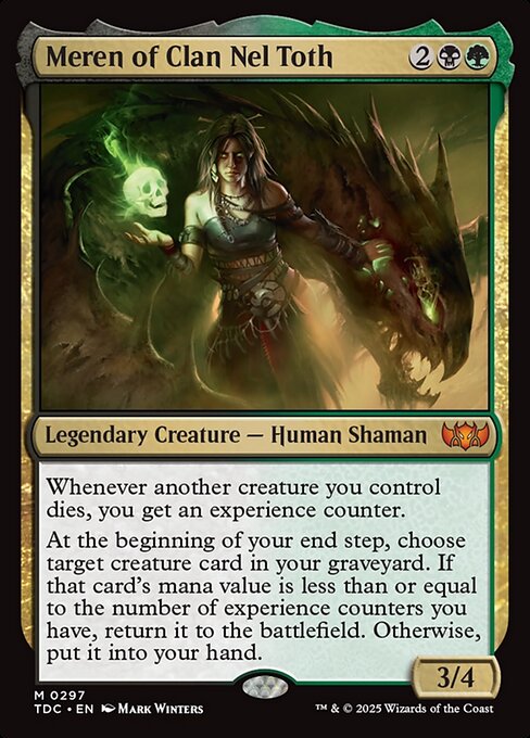 Meren of Clan Nel Toth (297) [Tarkir: Dragonstorm Commander]