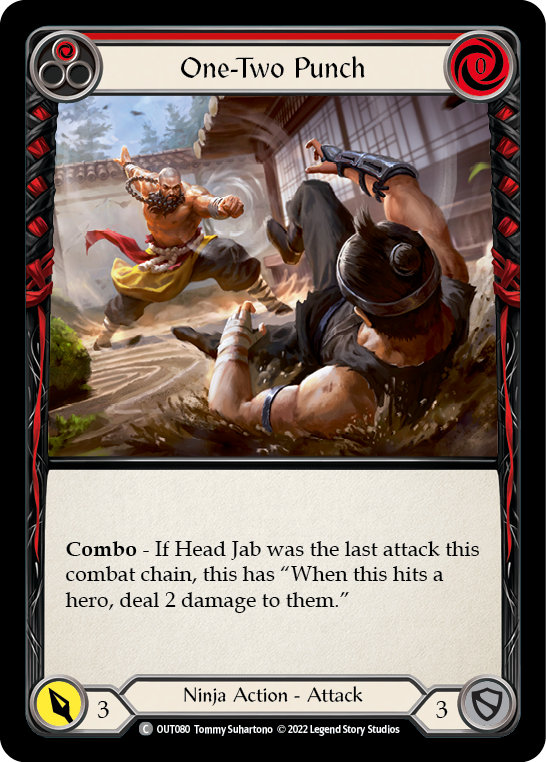 One-Two Punch (Red) [Outsiders] Rainbow Foil
