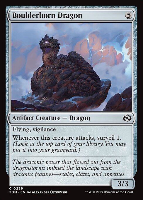 Boulderborn Dragon (239) [Tarkir: Dragonstorm]