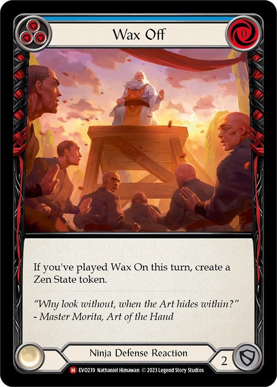 Wax Off [Bright Lights] Rainbow Foil