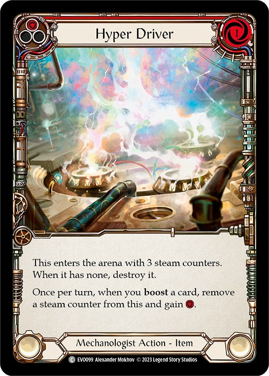 Hyper Driver (Red) [Bright Lights]